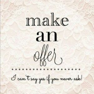 Make me an offer!